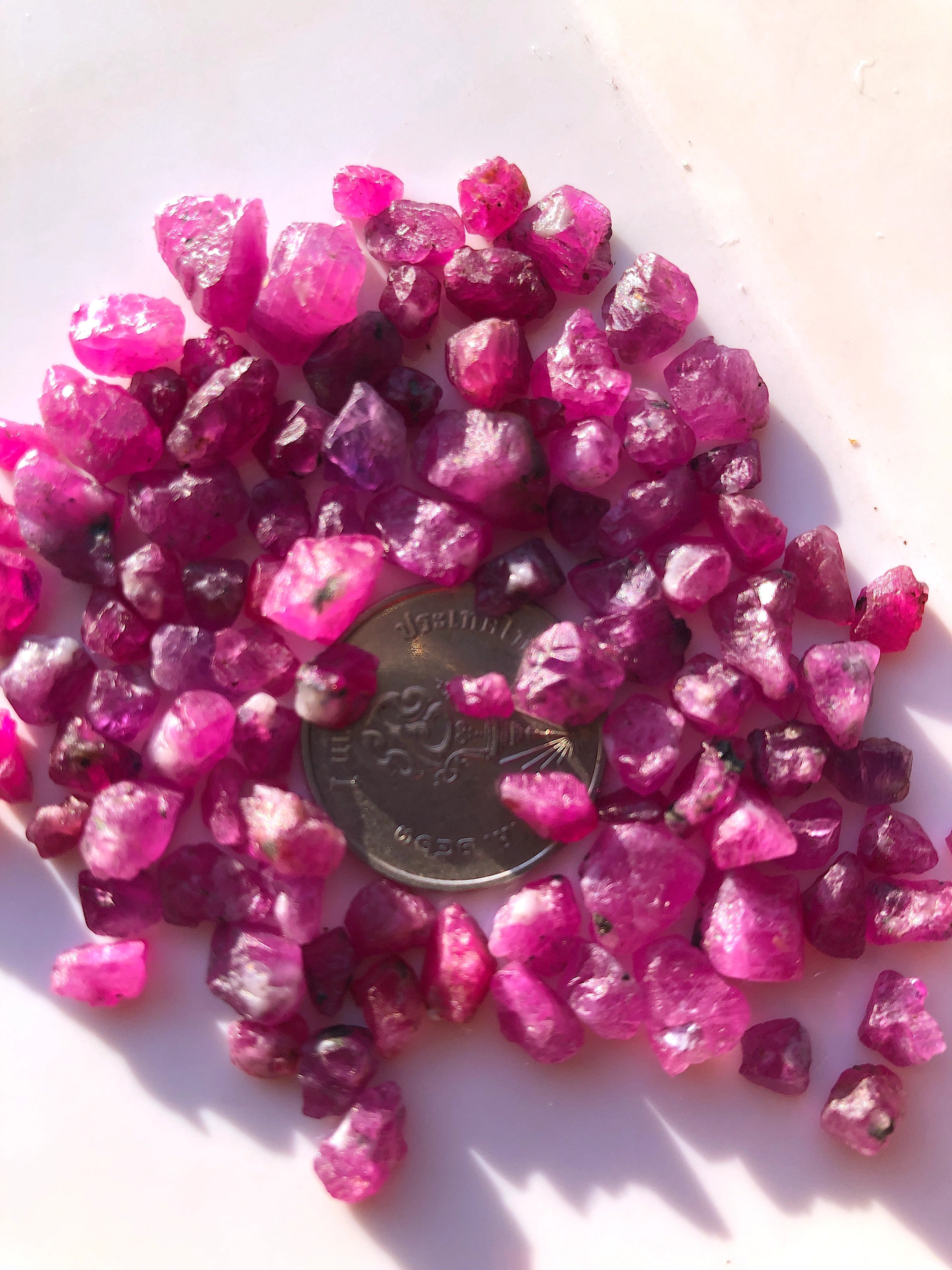 115 Carats Rough Rubies for Lapidary | Uncut Gemstone Small Deal ...