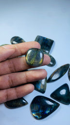 labradorite 150 grams tumbled for jewelry making