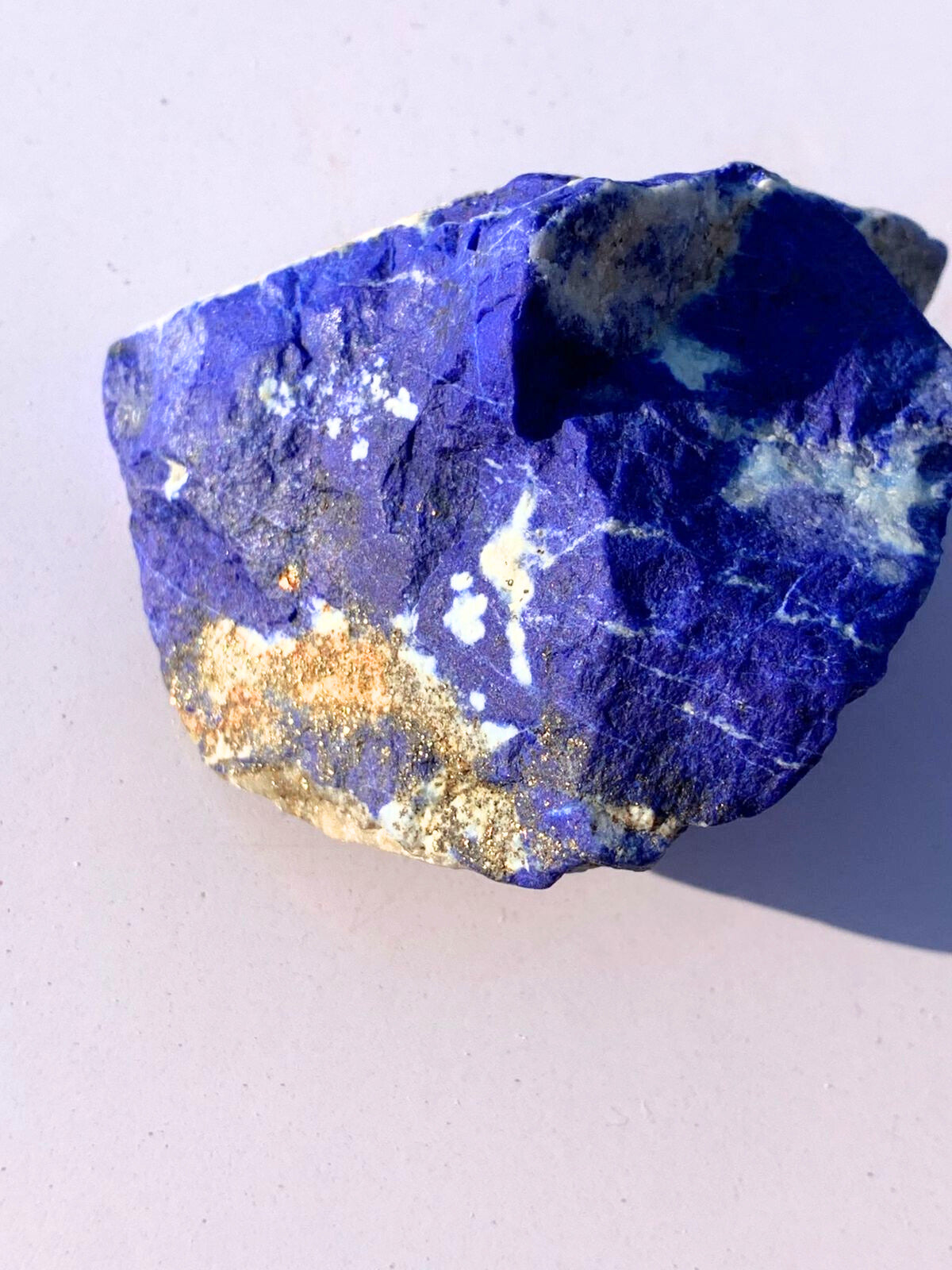 authentic 169g Afghanistan lapis lazuli for lapidary work

