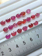 18 carat pink sapphire certificated