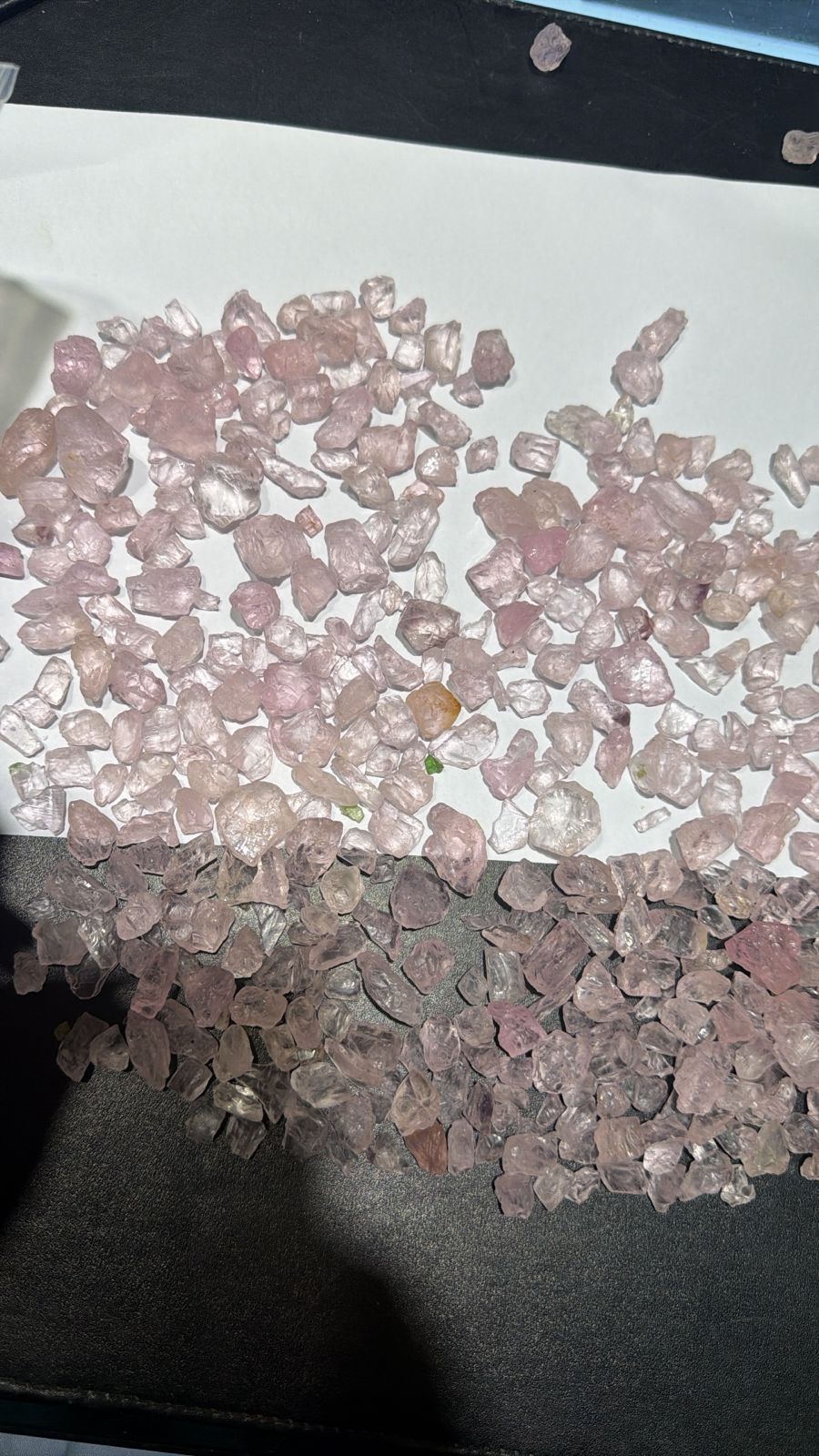 500 Grams Natural rough morganite Facet Quality for Gems Cutter