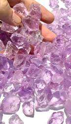 2500 Carats Facet Grade Rose De France colour Amethyst | For Faceting Amethyst
