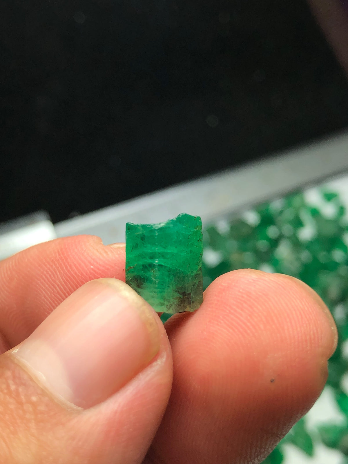 Natural Raw Emerald Crystals From Swat Pakistan