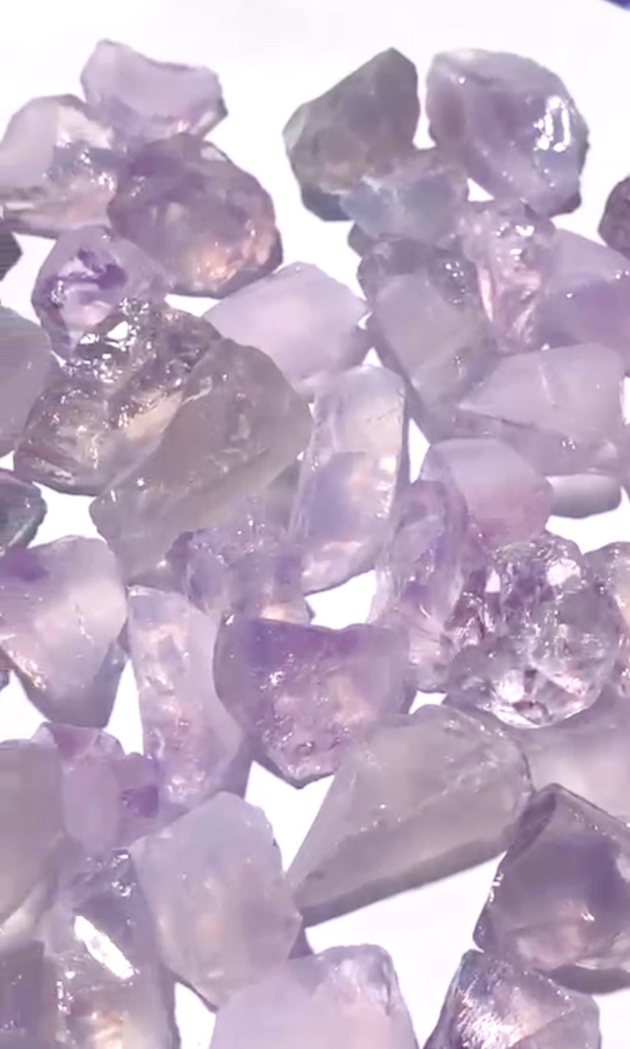 5000 Carats Good Quality Facet Grade Lavender Quartz | Lapidary Rough Gemstone