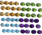 84 Carat amethyst topaz citrine and peridot