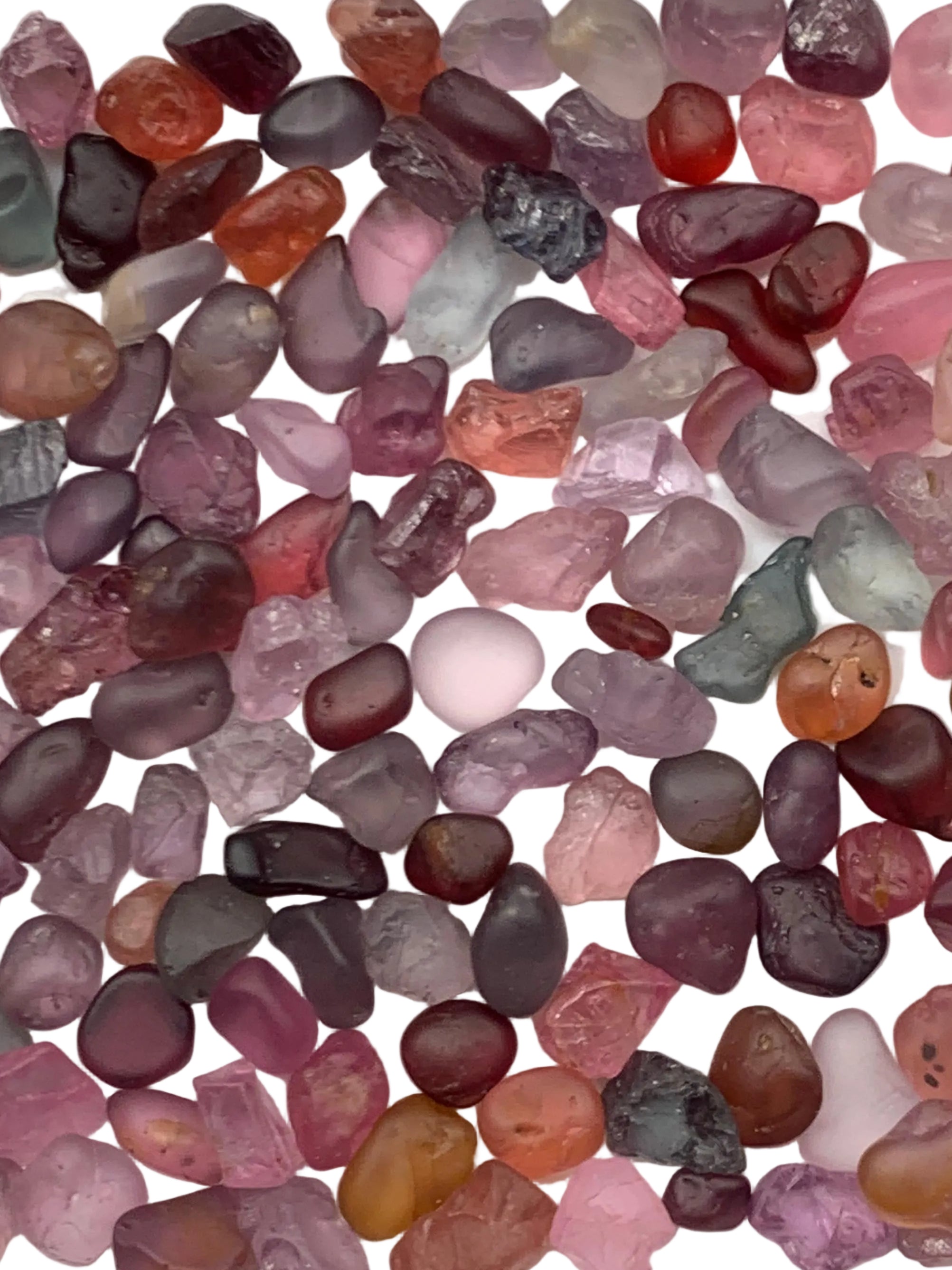 Natural Burmese spinel facet grade raw crystals