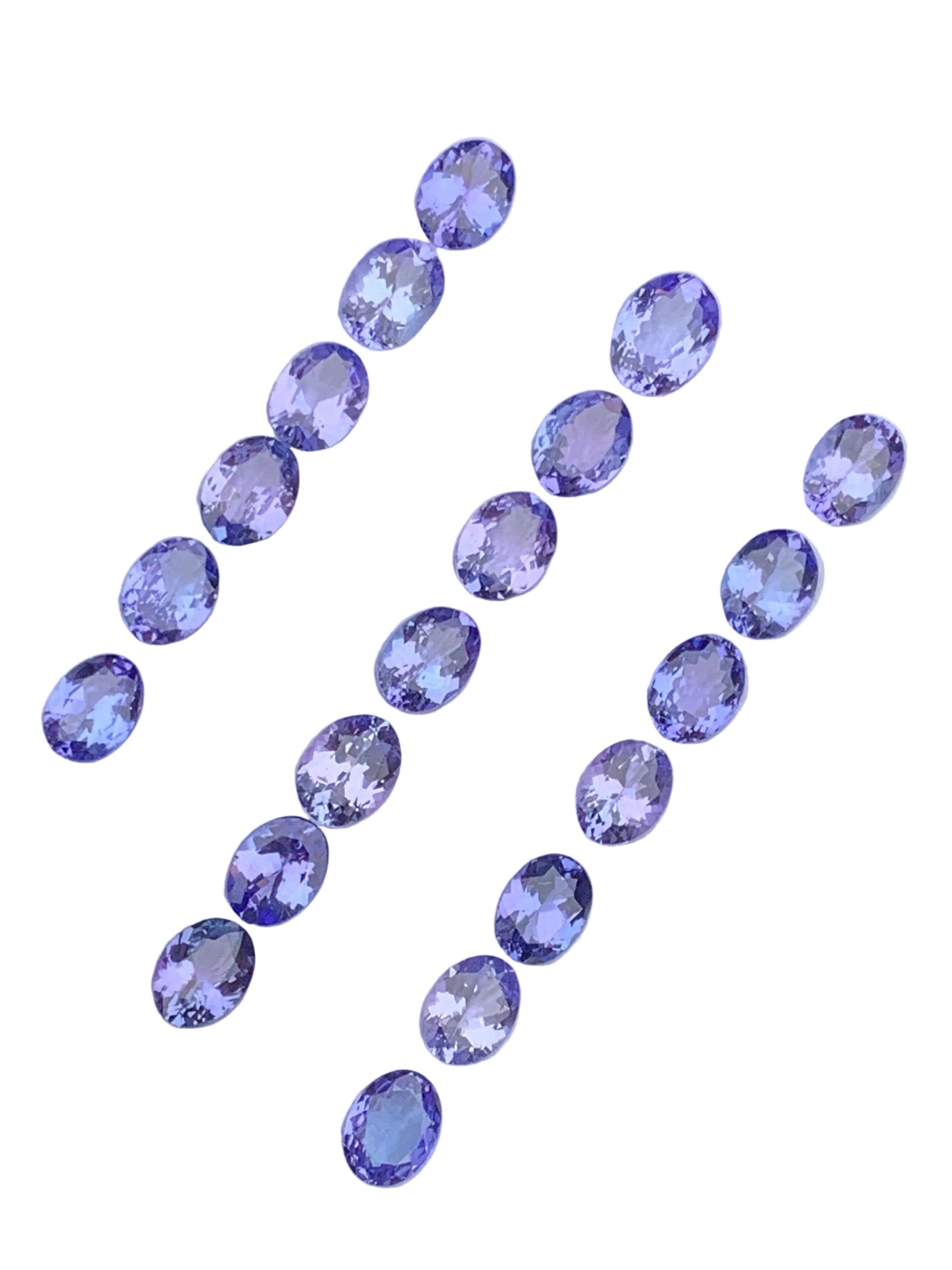 Natural Tanzanite Faceted Loose Gemstone | 24 Carats Blue Violet Stone