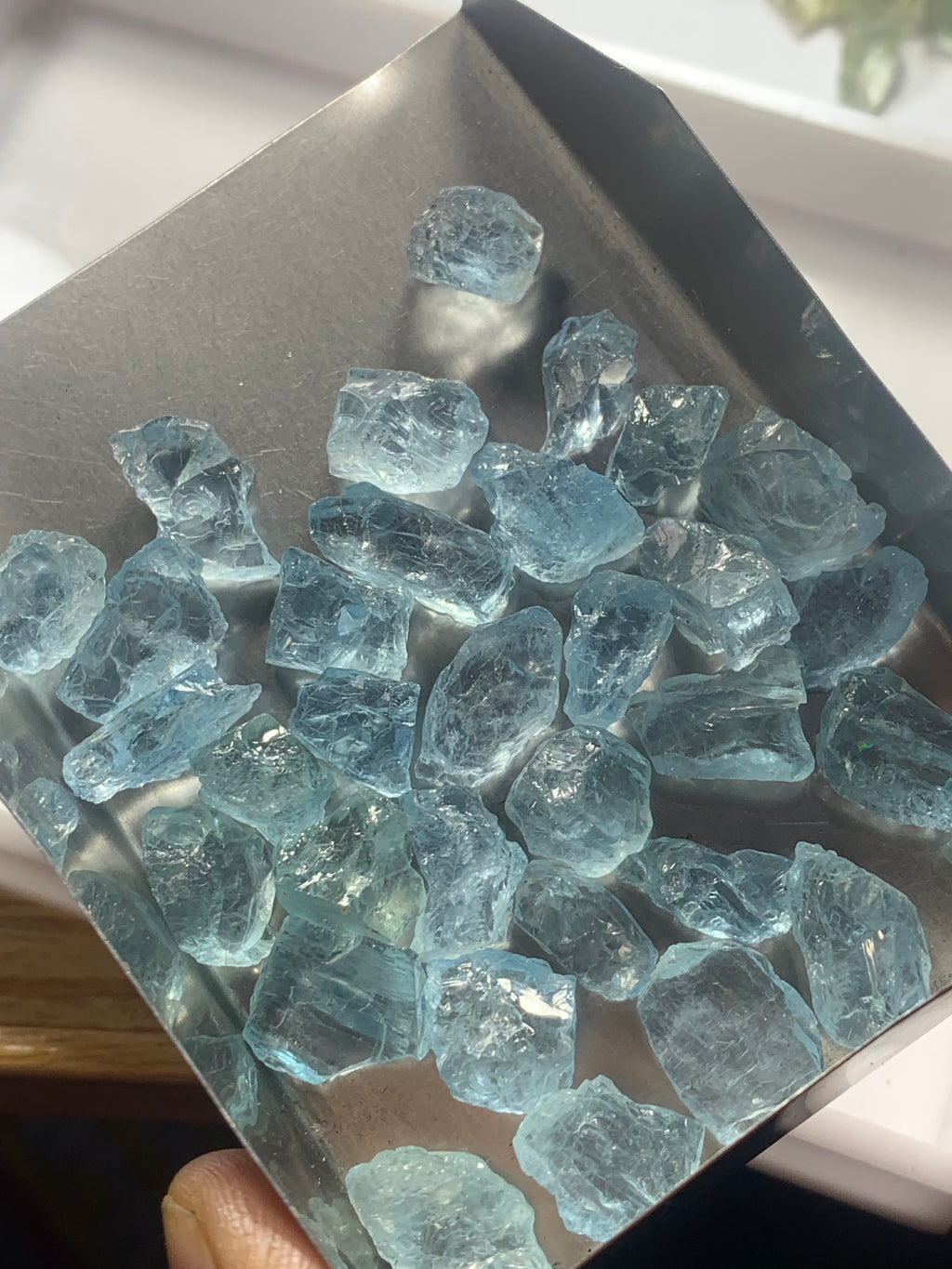 117 Carats Facet Grade Rough Aquamarine Gems Parcel