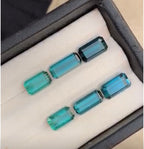 Natural Faceted Tourmaline Pairs – 9.0 Carats | 10–8 mm Matching Gemstones