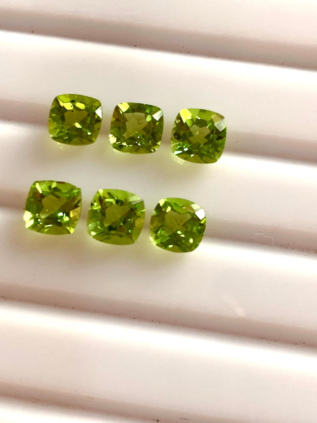 6.9 Carats Natural Peridot Cut Stone | Faceted Peridot