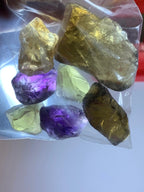 Small Deal Of Four Different Facet Grad Quartz Rough Gemstones