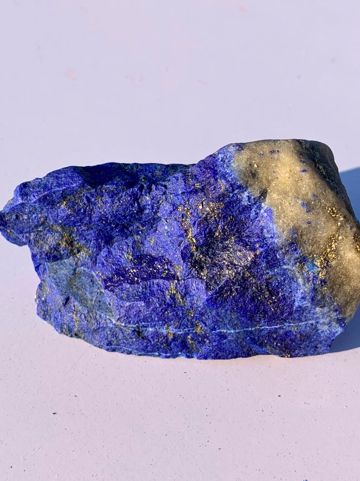 80g natural lapis lazuli rough Afghan stone

