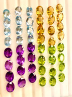 84 Carat amethyst topaz citrine and peridot