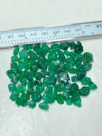 127 Carats Natural Emeralds Rough Deal