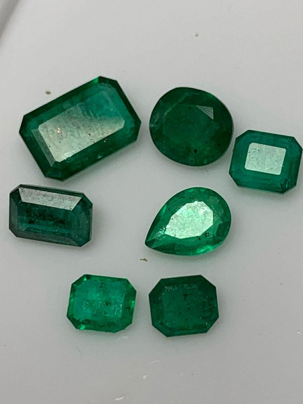 8.10 Ct Natural Emerald Lot – Swat & Chitral Loose Gemstones (7 Pieces)
