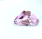 13 Carats Triangular Cut Pink Kunzite faceted Loose Gemstone