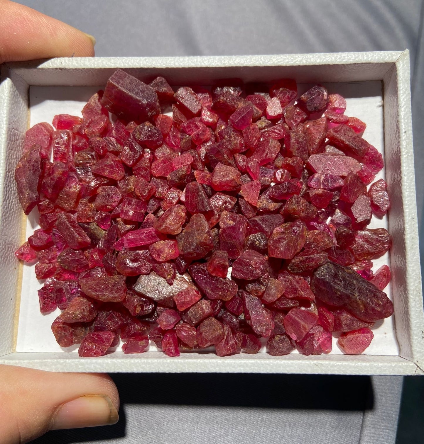 Facet Grade Rough Rubies and Panjsher Emerald
