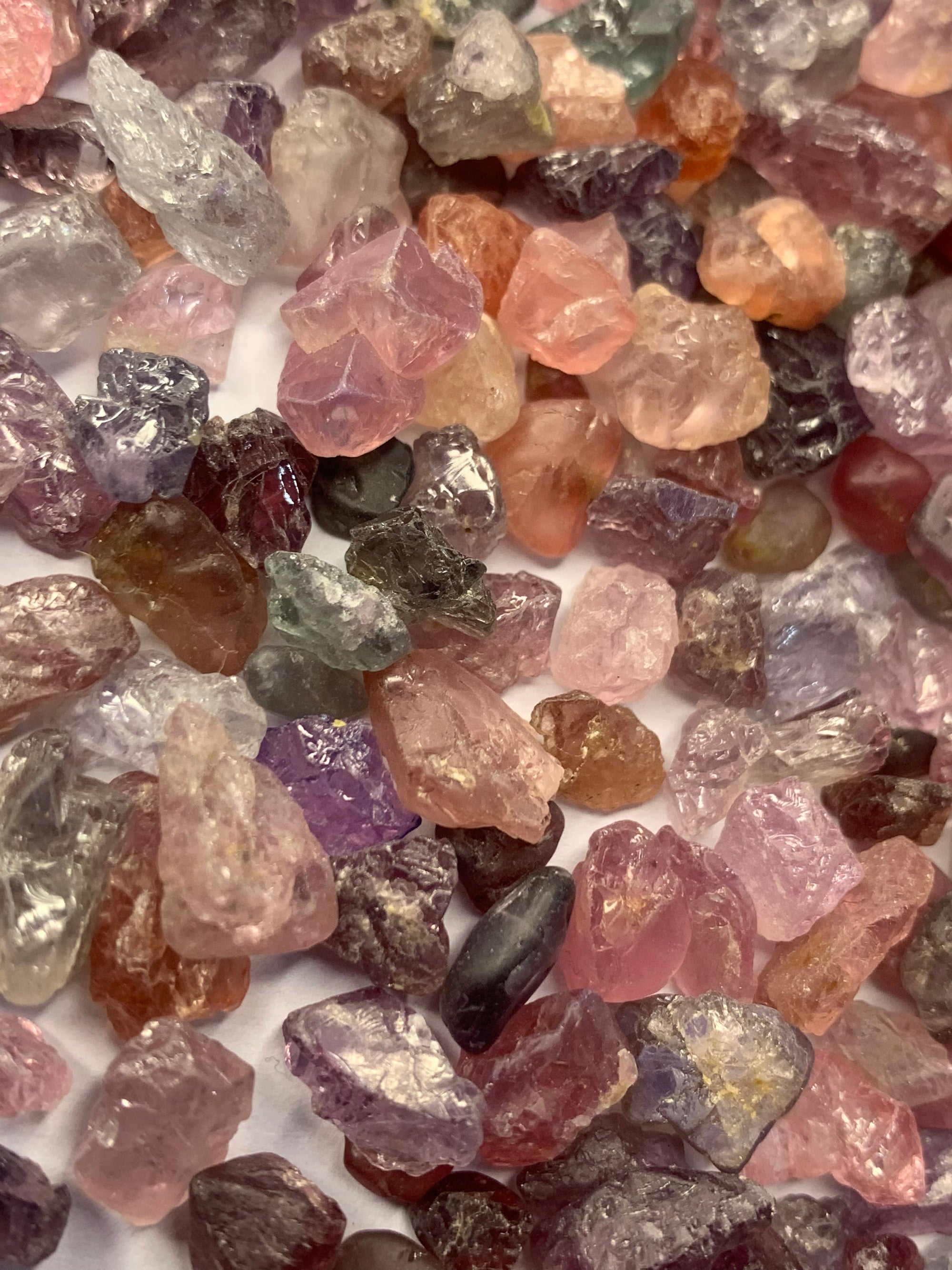 Burmese spinel necklace