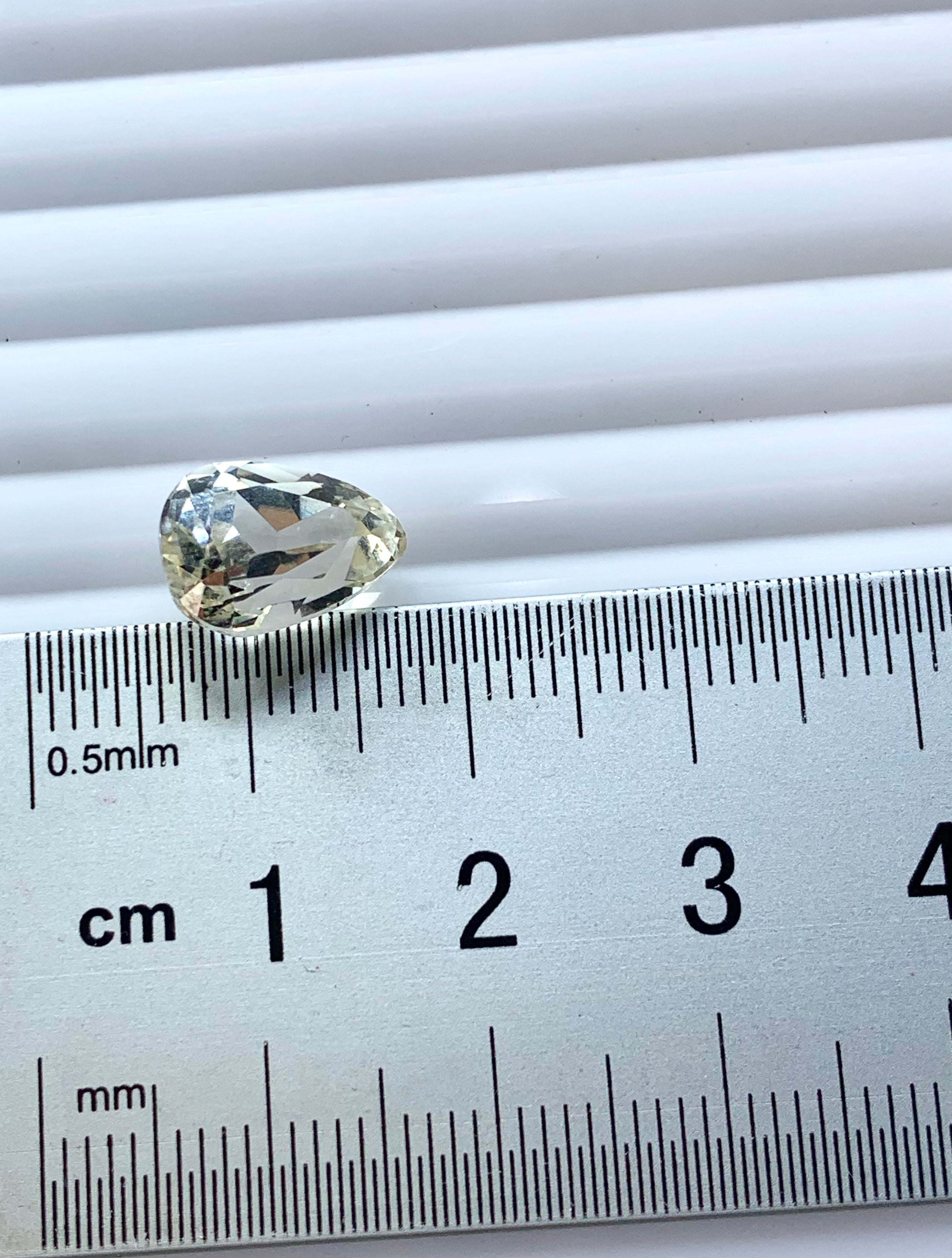 Natural kunzite gemstone
