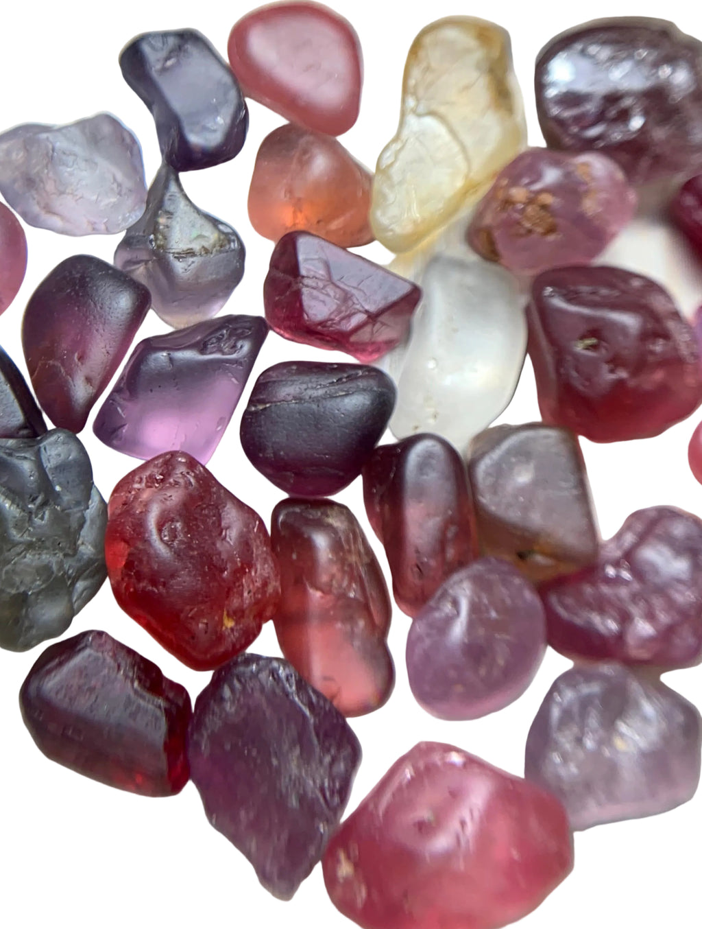 95 carats Facet Grade Rough Spinels - Raw Spinels