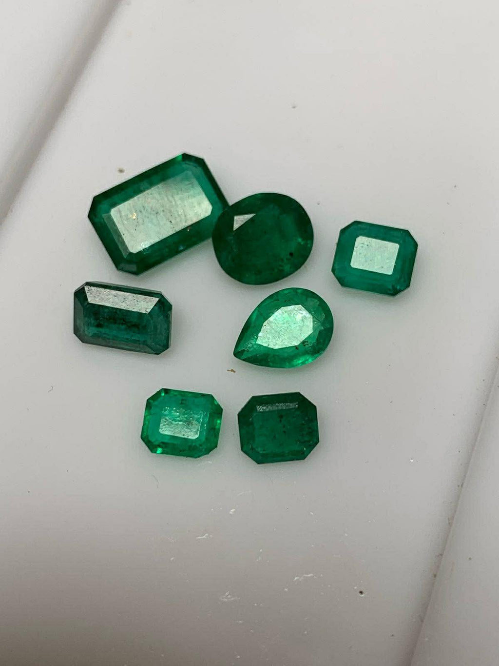 8.10 Ct Natural Emerald Lot – Swat & Chitral Loose Gemstones (7 Pieces)