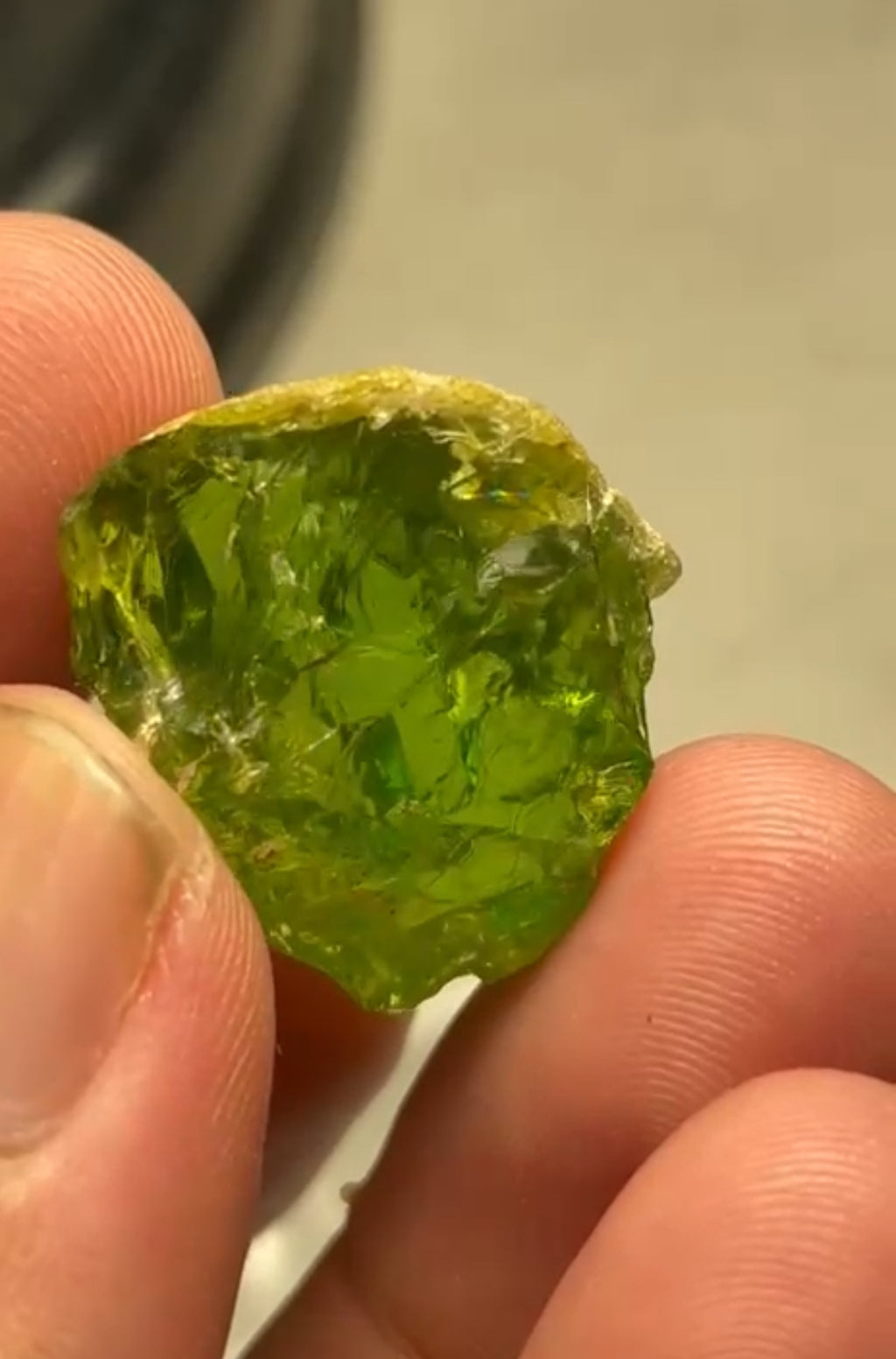 10 grams Natural Peridot Raw Crystal
