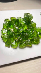 Natural Facet-Grade Peridot Rough – 100 Grams | Supat Mine, Pakistan