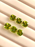 6.9 Carats Natural Peridot Cut Stone | Faceted Peridot