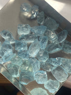 117 Carats Facet Grade Rough Aquamarine Gems Parcel