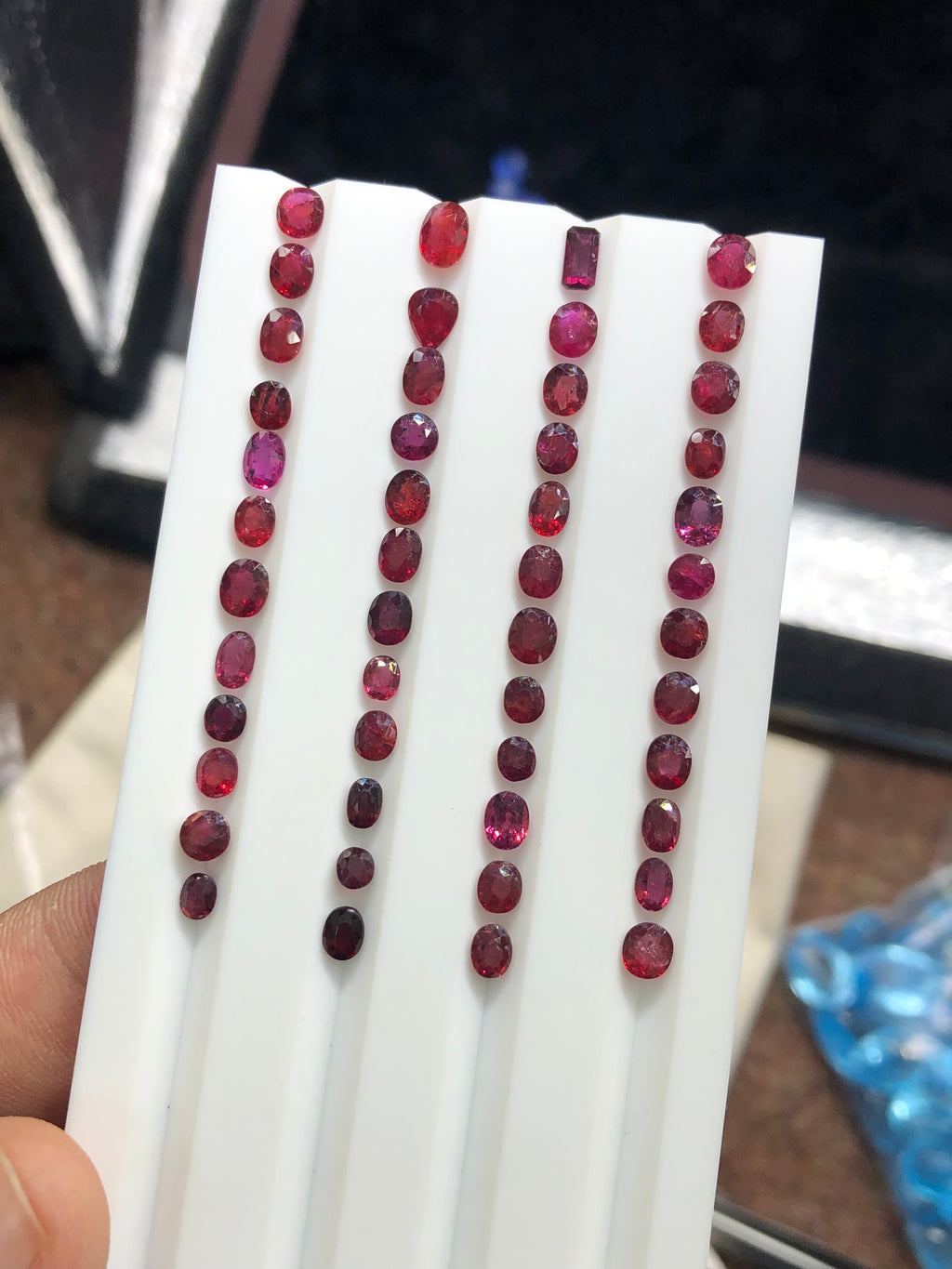 20ct Facted Cut Natural Ruby Stones - Loose Gemstones