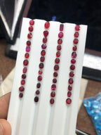 20ct Facted Cut Natural Ruby Stones - Loose Gemstones