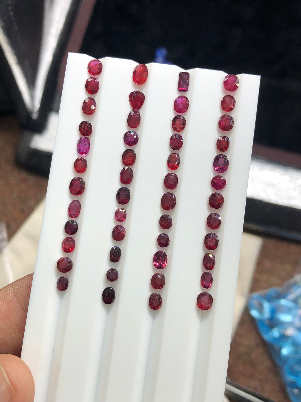 20ct Facted Cut Natural Ruby Stones - Loose Gemstones