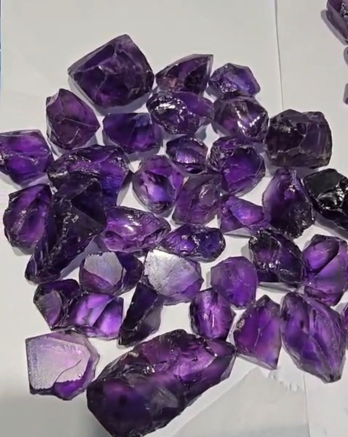 facet grade rough gemstone for lapidary and amethyst Gems cutter
