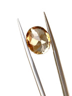 Brown topaz oval shape

