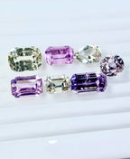 47.90 Carats Spodumene Pink And yellow Kunzite Faceted Loose Gemstone Deal
