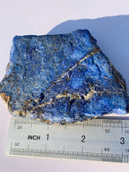 Natural lapis lazuli 233 gram decor stone

