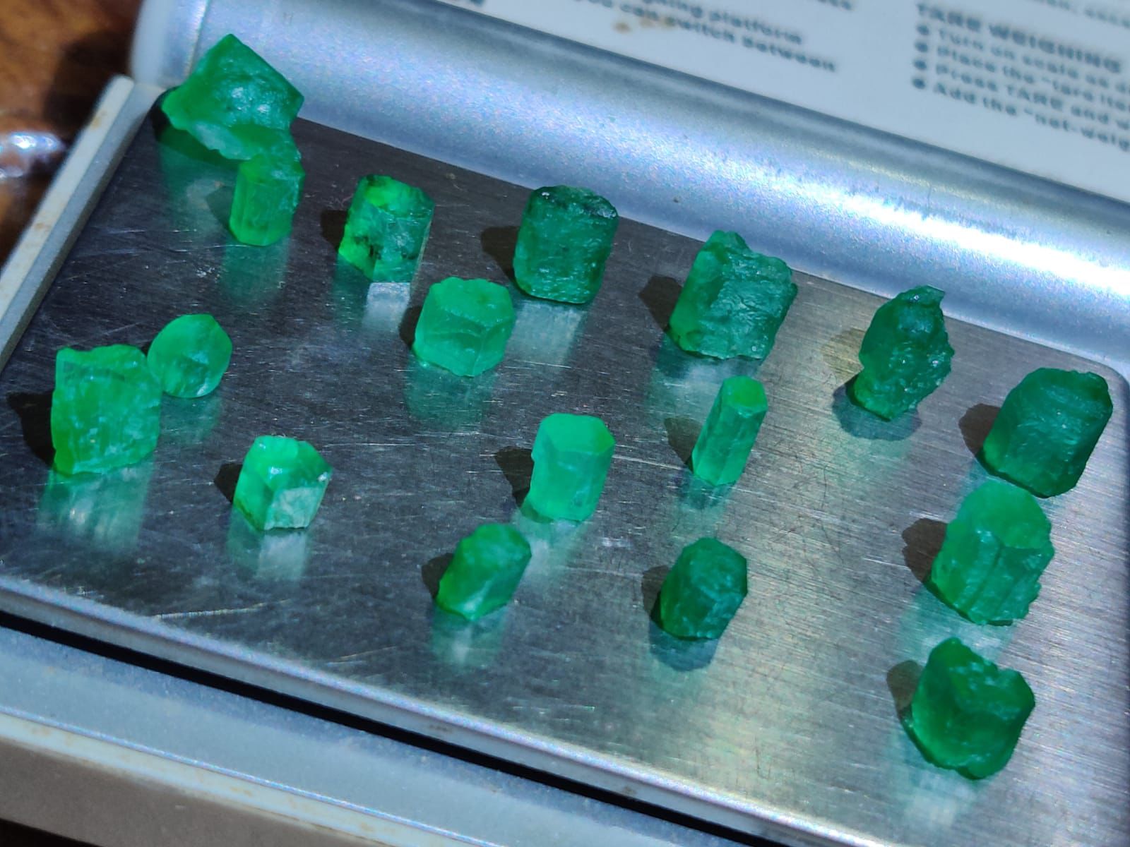 164 Carats Natural Emerald Parcel from Swat (under 1–2.5 Cts Each)