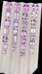 Natural 85 Ct Loose Pink Kunzite Emerald Cut Stone

