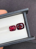 Buy This Faceted Rhodolite Loose Stone Pair 
