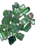 natural verdelite tourmaline rough