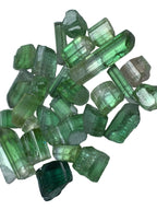 natural verdelite tourmaline rough