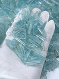 Untreated Aquamarine Crystal Rough Natural Blue Mineral Specimen