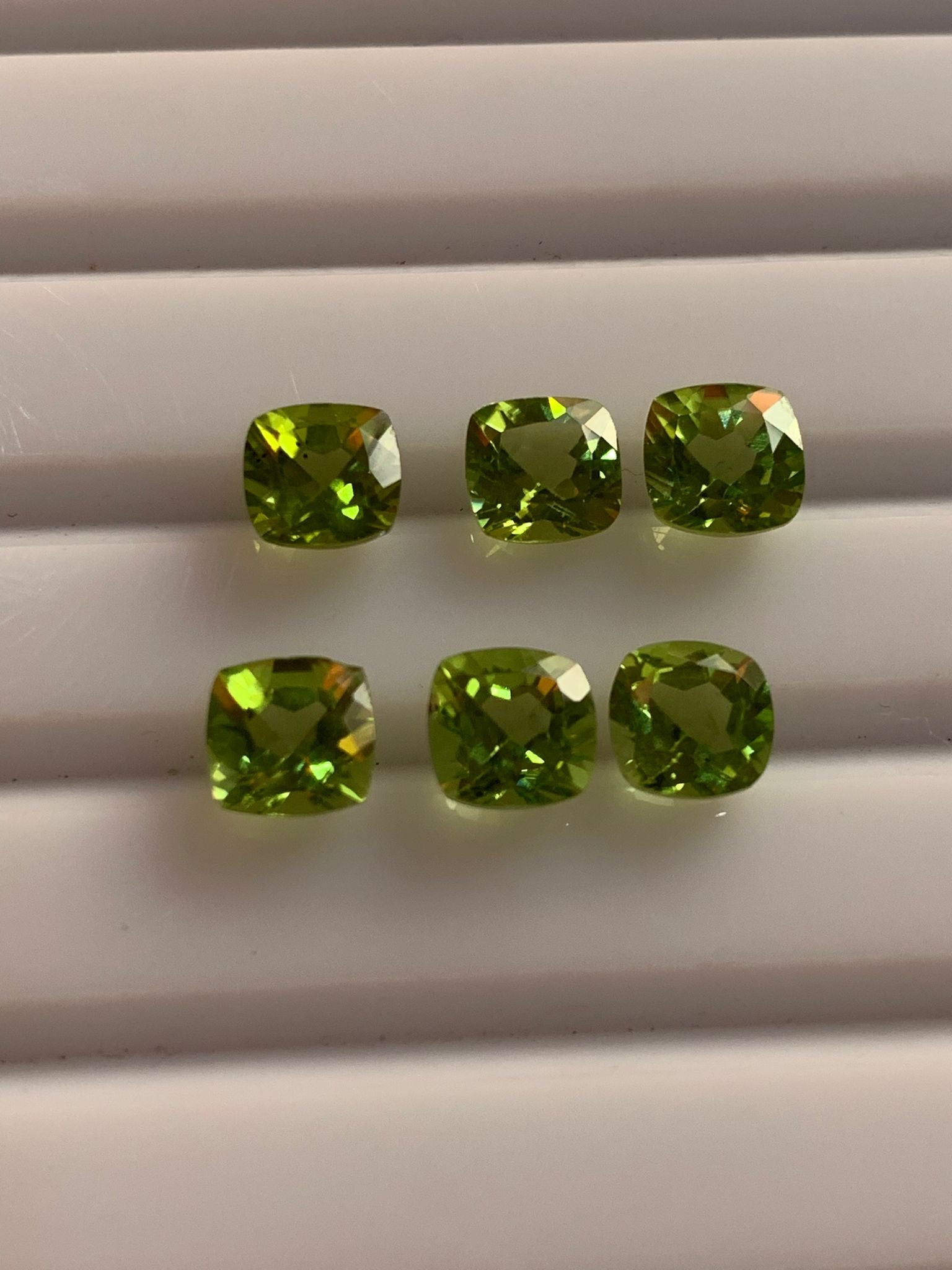 Peridot august birthstone earrings
