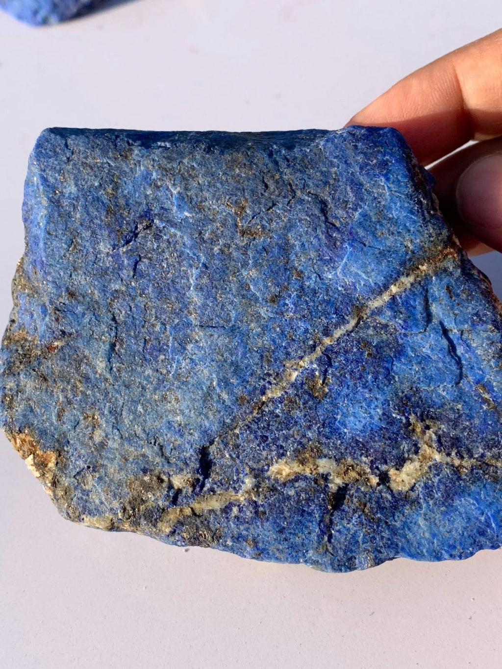 Natural polished lapis 233 gram specimen
