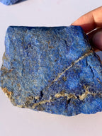 Natural polished lapis 233 gram specimen
