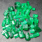 Natural untreated Swat emerald crystals for collectors