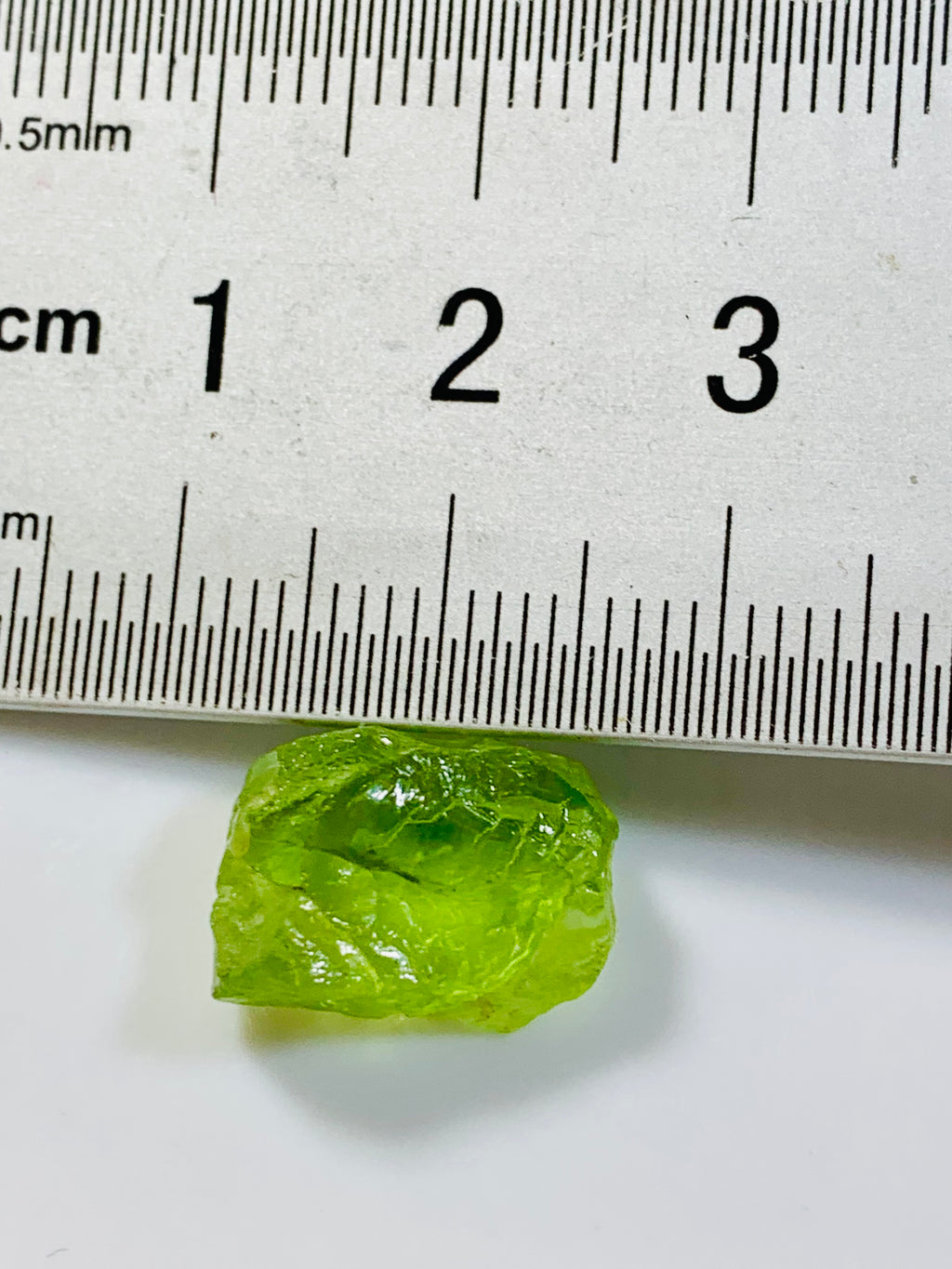1.87gram apple green facet grade peridot| Rough Gemstones