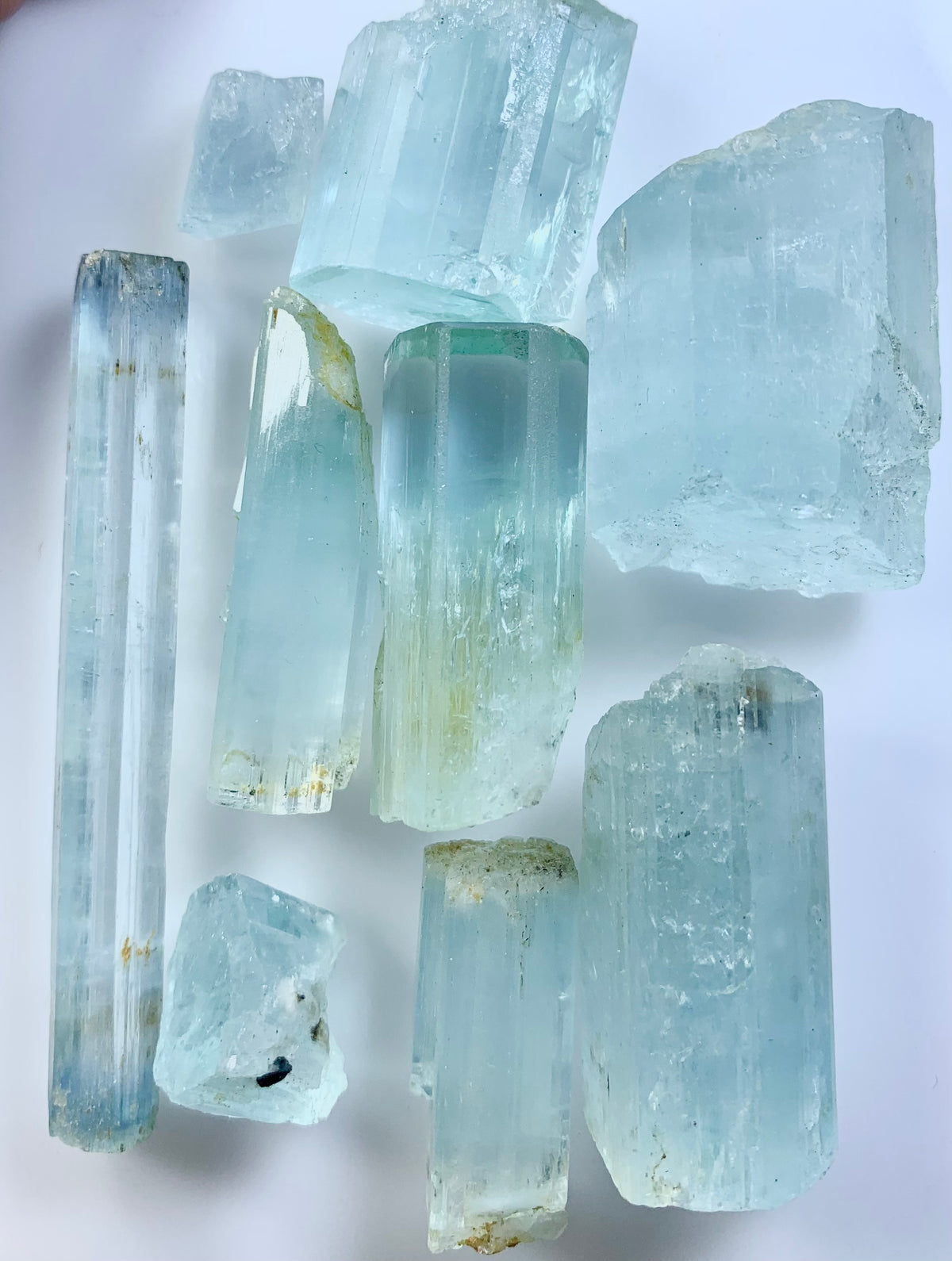 Rough Aquamarine Facet Grade