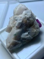 Natural July Birthstone Ruby Rough Crystal Collector Specimen