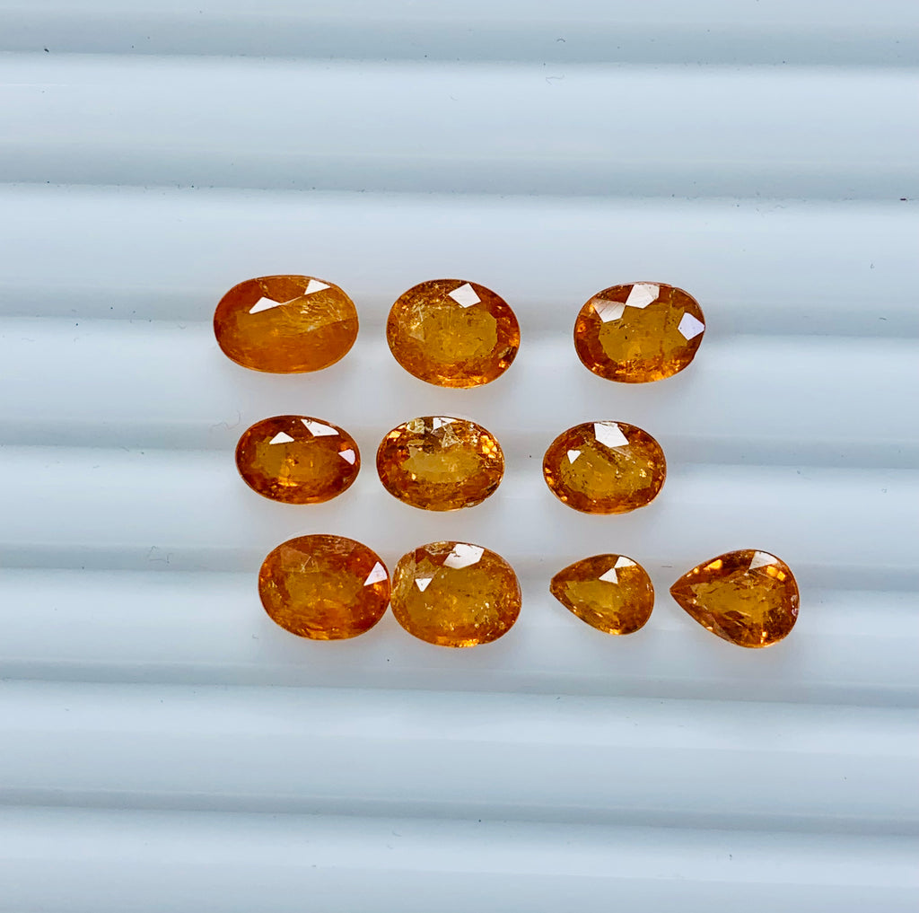Spessartite garnet clarity

